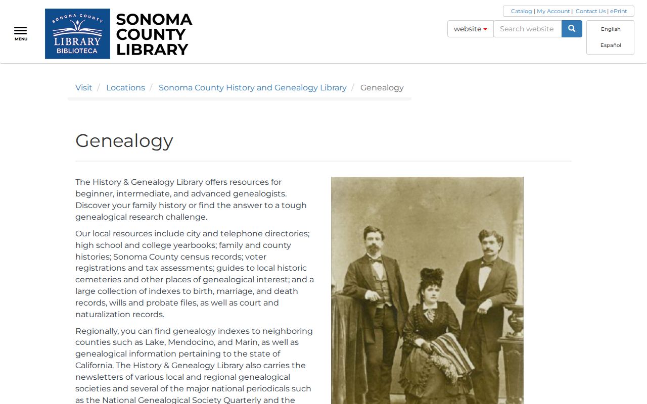 Windsor residents directory Sonoma County Library local history
