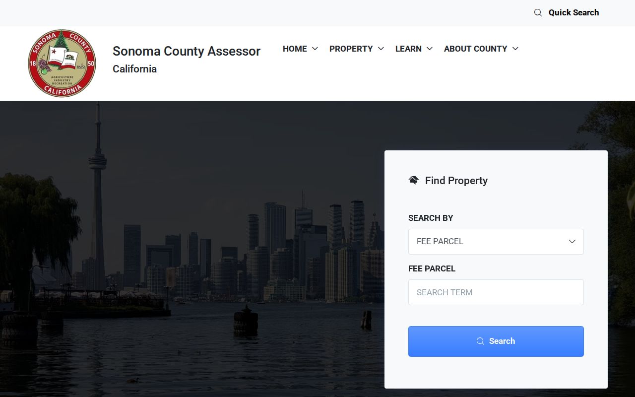 Windsor street directory Sonoma parcel assessment search